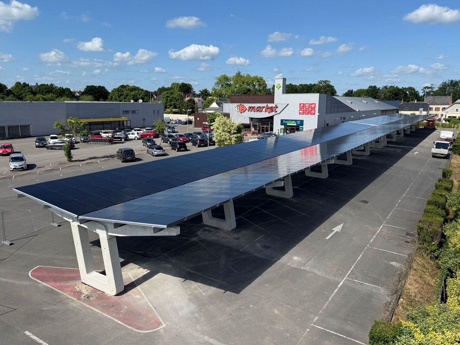 Photovoltaik-Carports · Lieferantenreferenz Mecosun